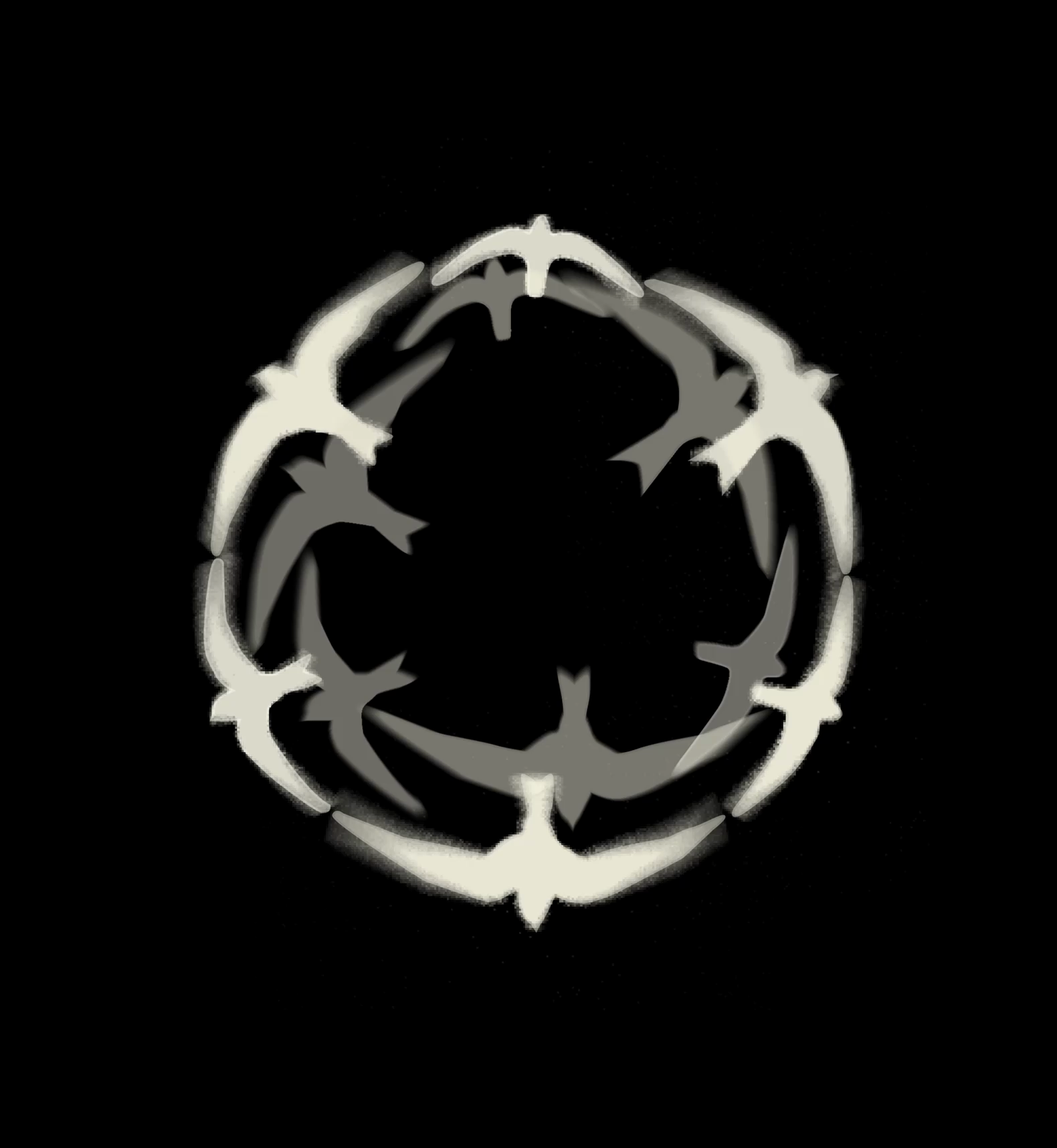 Your Dove Hands — a ring of doves